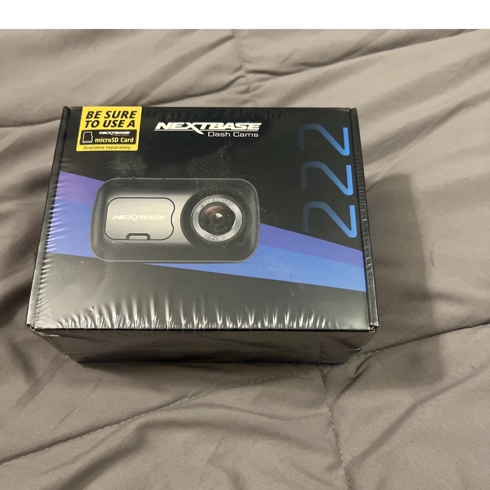 Nextbase 222 Dash Cam Full Hd.  New